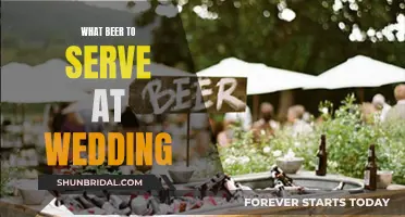 Choosing the Perfect Beer for Your Wedding Celebration