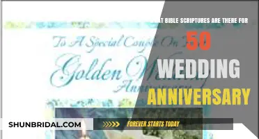 Biblical Verses Celebrating 50 Years of Marriage: Golden Anniversary Scriptures