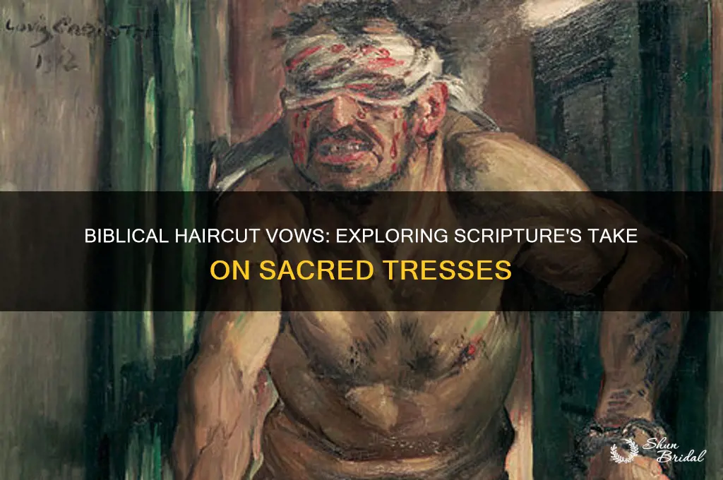 what bible verses talk about haircut vow