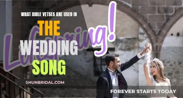 Bible Verses That Inspire Popular Wedding Songs