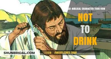 Biblical Figure's Pledge: A Life Without Wine or Strong Drink