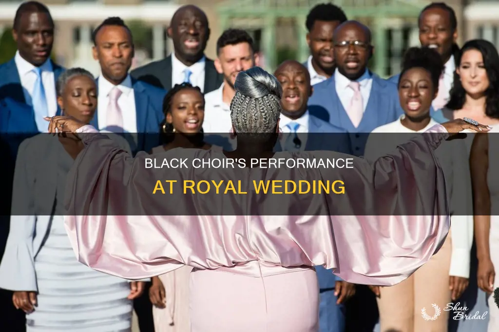 what black choir sang at prince harry wedding