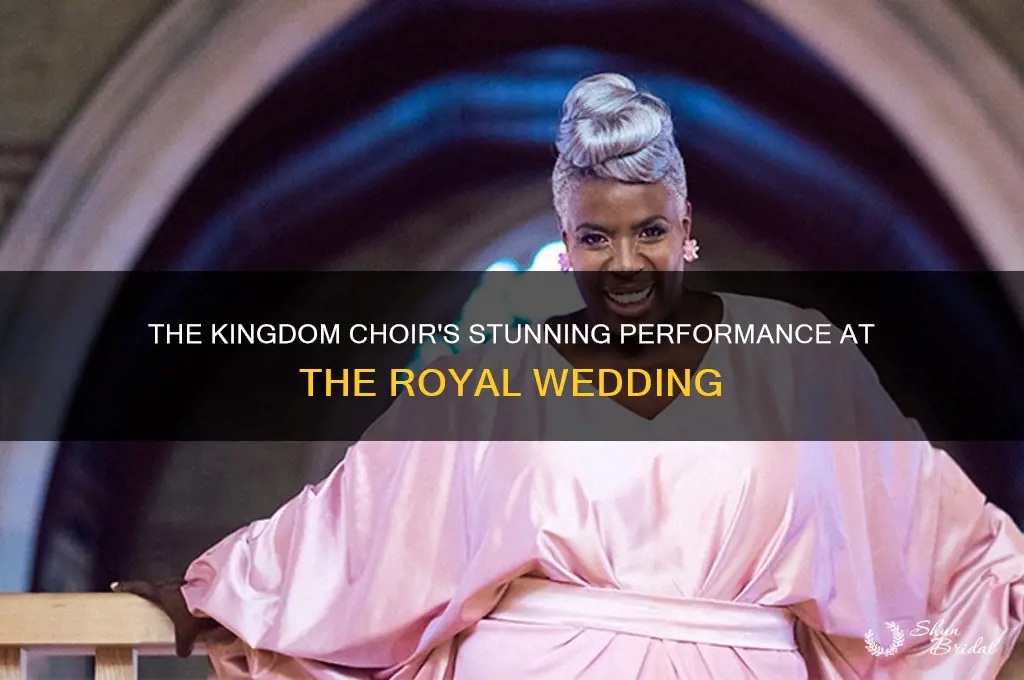 what black choir sang at the royal wedding