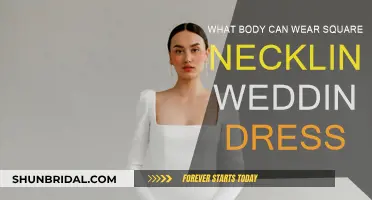 Square Necklines: A Wedding Dress Style for Every Body