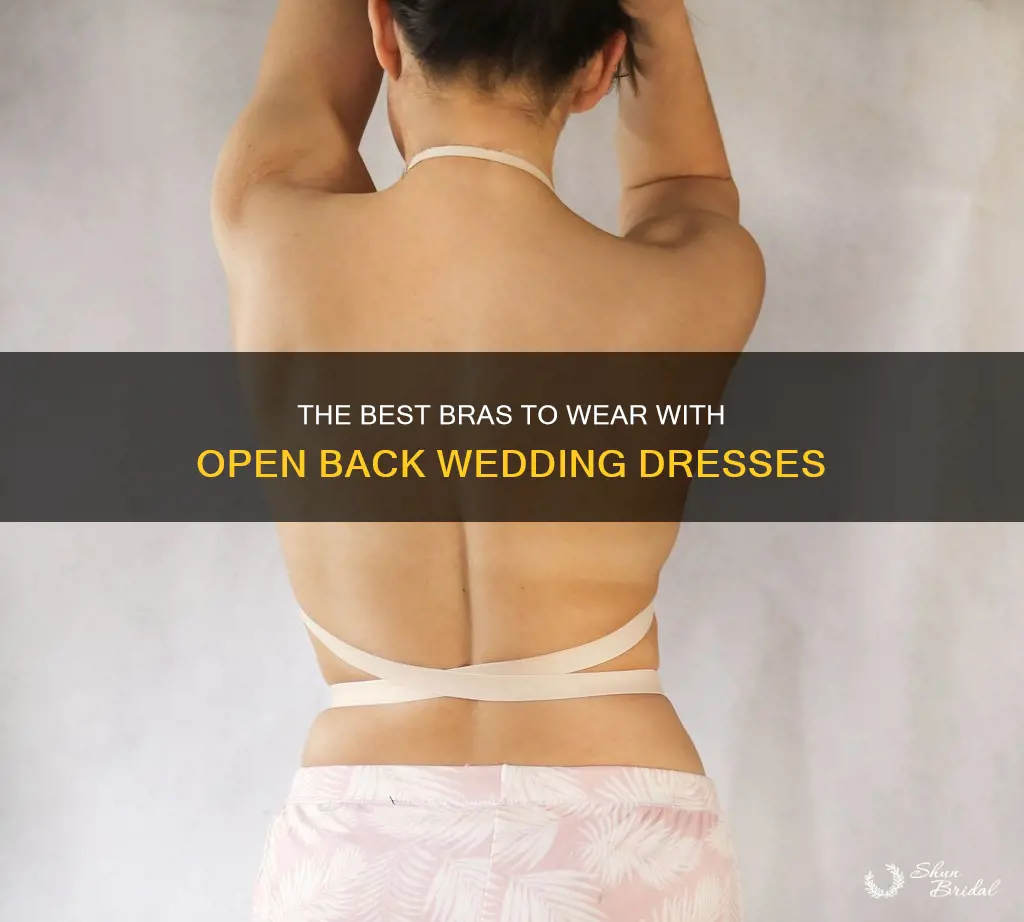 what bra to wear with open back wedding dress