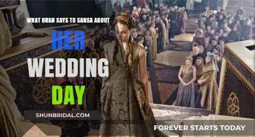Bran's Haunting Words to Sansa: Unveiling Her Wedding Day Truth