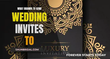 Brands to Invite: Sending Wedding Invites to the Right Companies