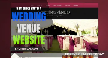 Brides' Must-Haves for Wedding Venue Websites