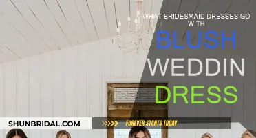 Bridesmaid Dresses to Complement a Blush Wedding Gown