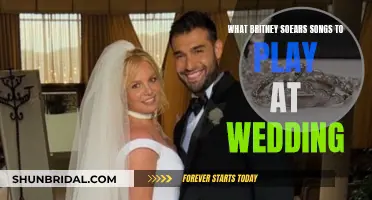 Britney Spears Songs to Create Wedding Magic