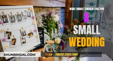 Planning a Small Wedding: How Much to Spend?