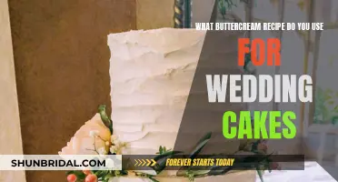 Buttercream Wedding Cake Recipe for the Perfect Cake