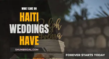 Haitian Weddings: Traditional Cake Choices and Customs