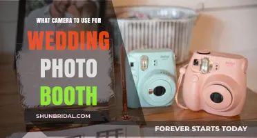 Best Cameras for Wedding Photo Booths