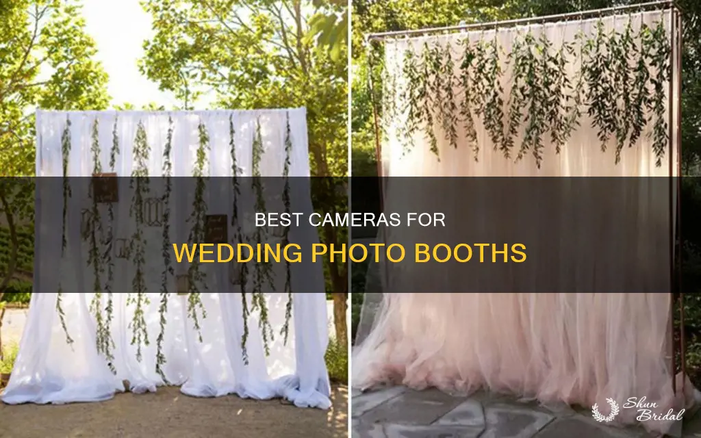 what camera to use for wedding photo booth