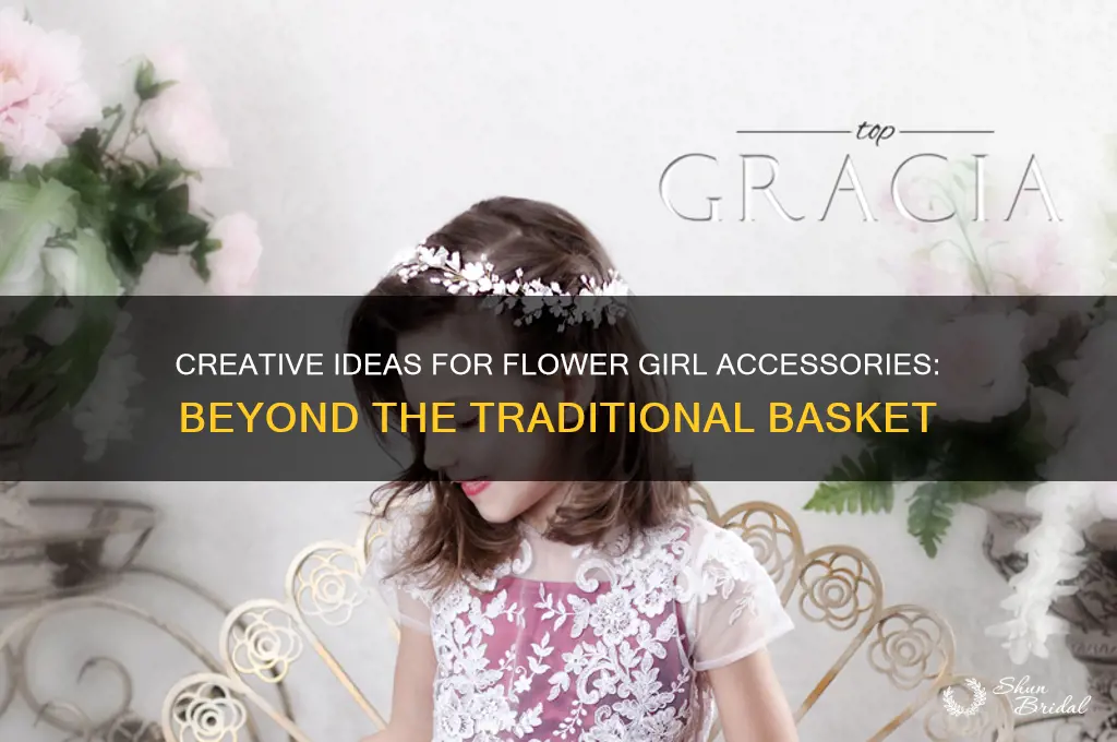 what can a flower girl carry