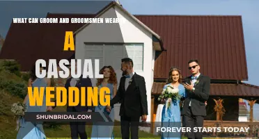 Casual Wedding Style: Groom & Groomsmen Outfit Ideas for a Relaxed Celebration