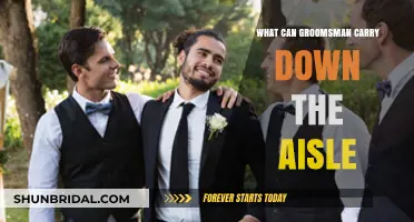 Unique Groomsman Aisle Accessories: Creative Ideas for Wedding Processionals