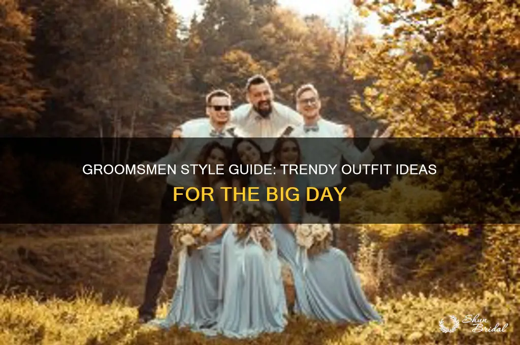 what can groomsmen wear