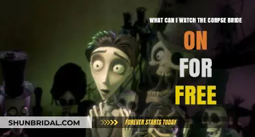 Where to Stream The Corpse Bride for Free Online