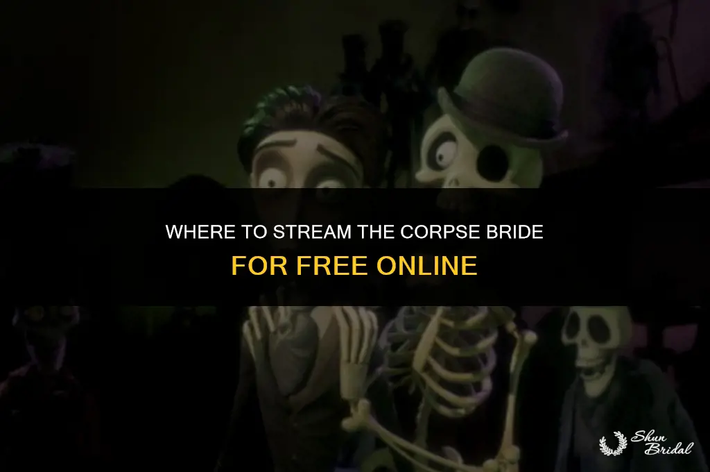 what can i watch the corpse bride on for free
