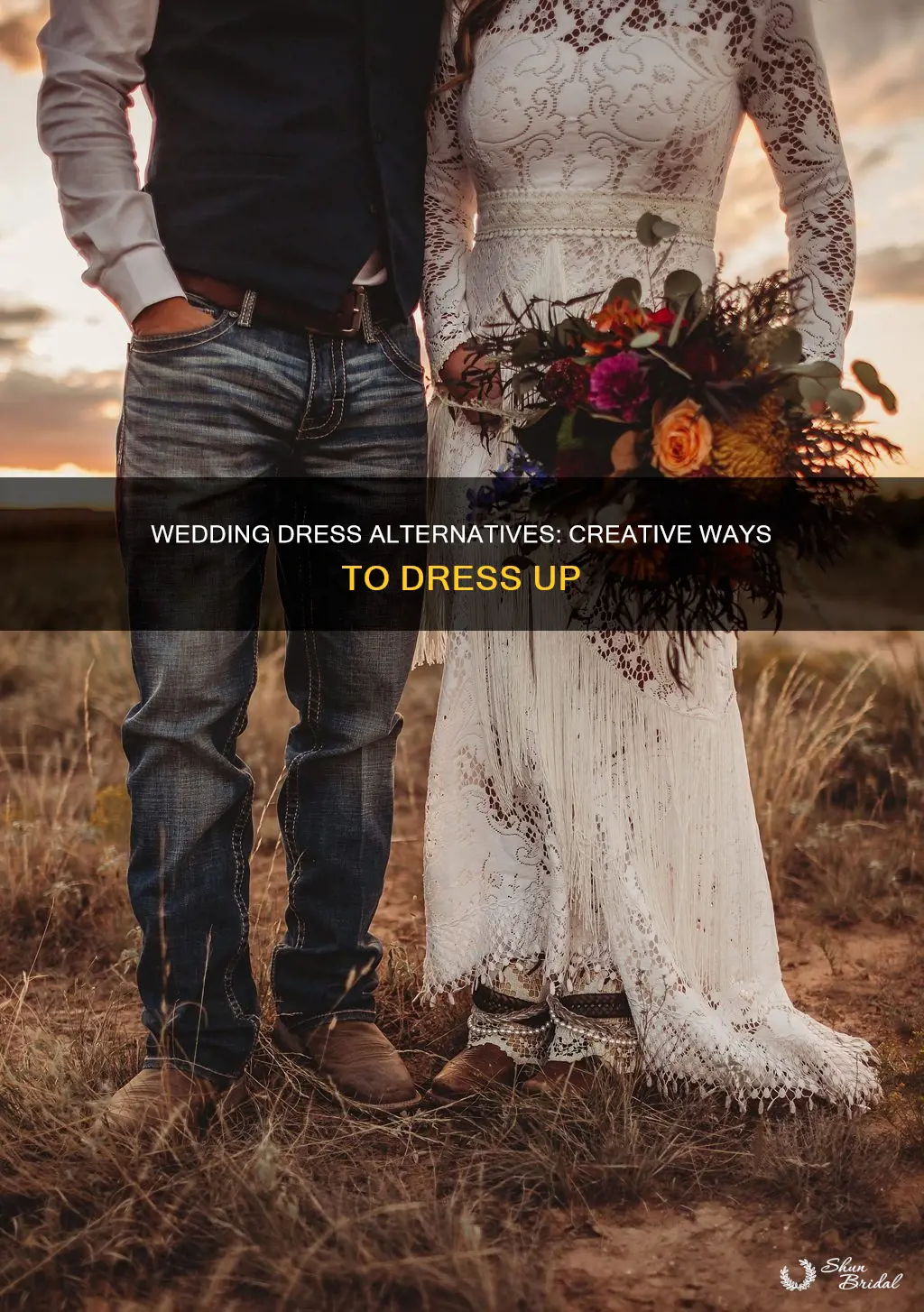 what can I wear besides a wedding dress