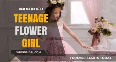 Charming Teenage Flower Girl: Creative Names and Ideas to Adore