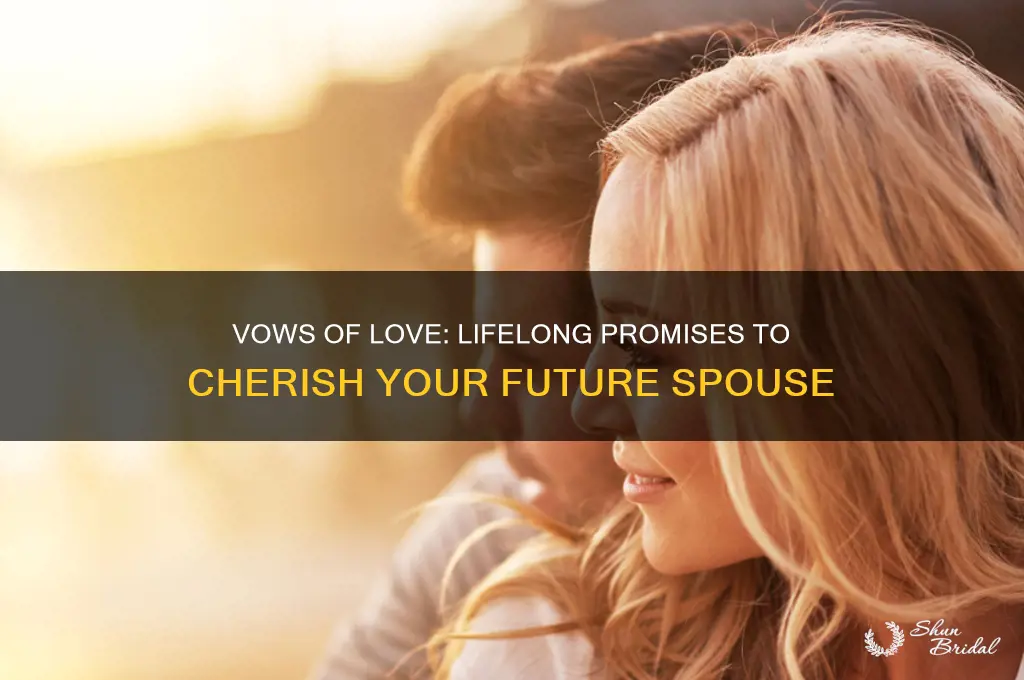 what can you promise to your future husband wife