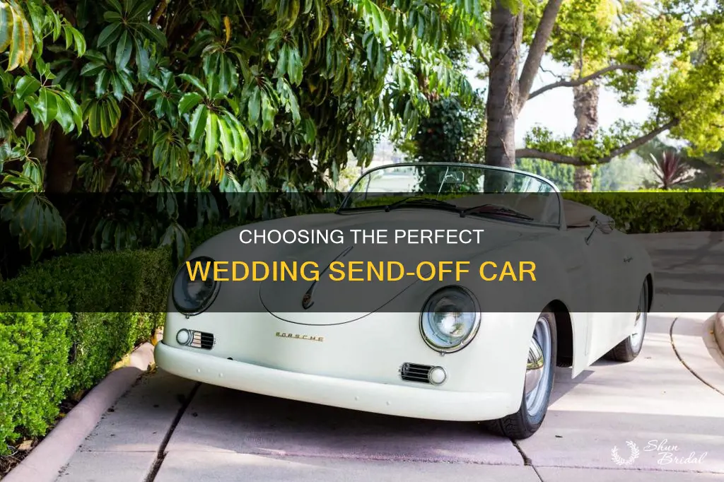 what car should be used for send off at wedding