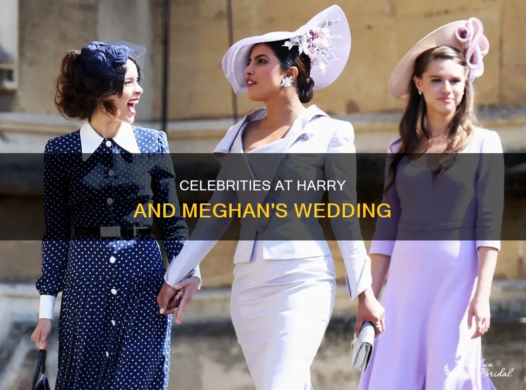 what celebrities went to harry and meghan