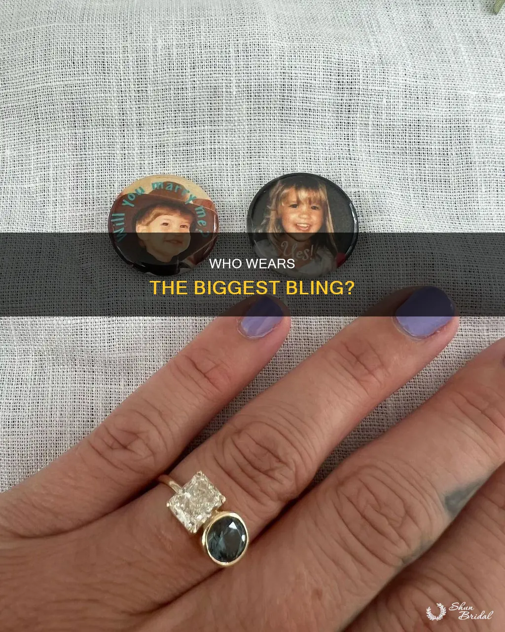 what celebrity has the biggest wedding ring