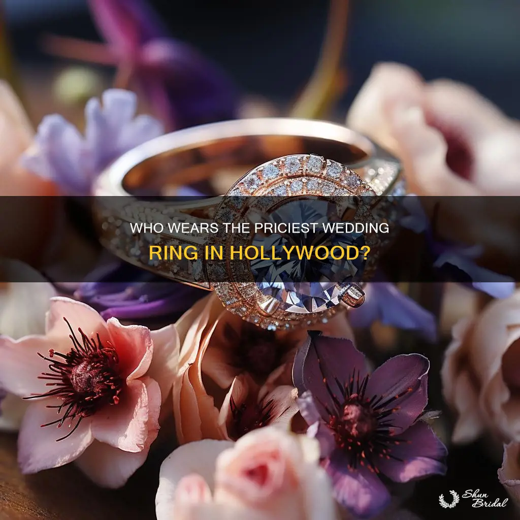what celebrity has the most expensive wedding ring