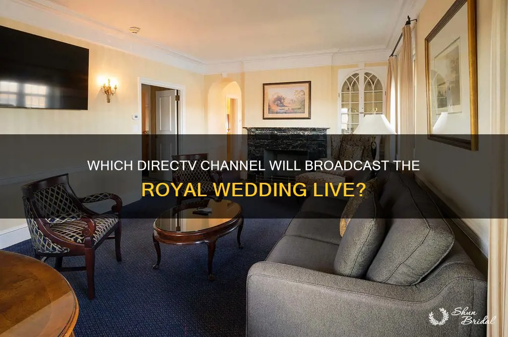 what chanel is directv is the royal wedding