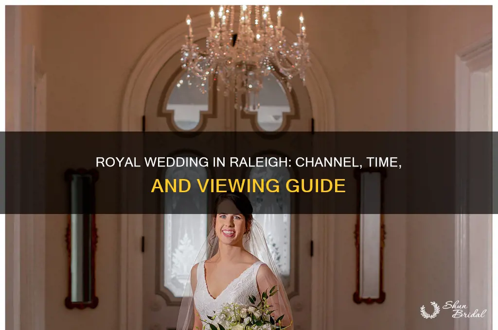 what channel and time is royal wedding in raleigh nc