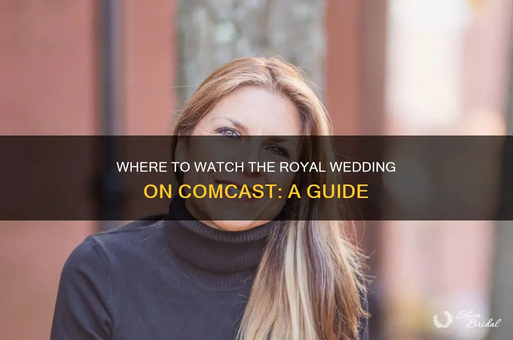 what channel is the royal wedding on comcast