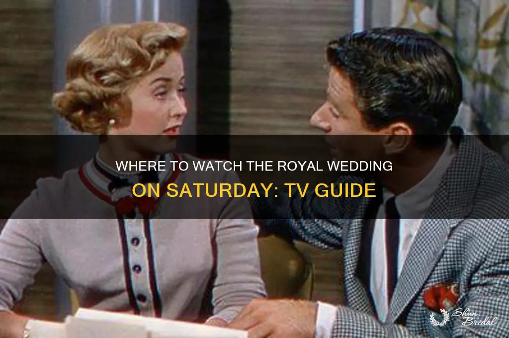 what channel is the royal wedding on saturday