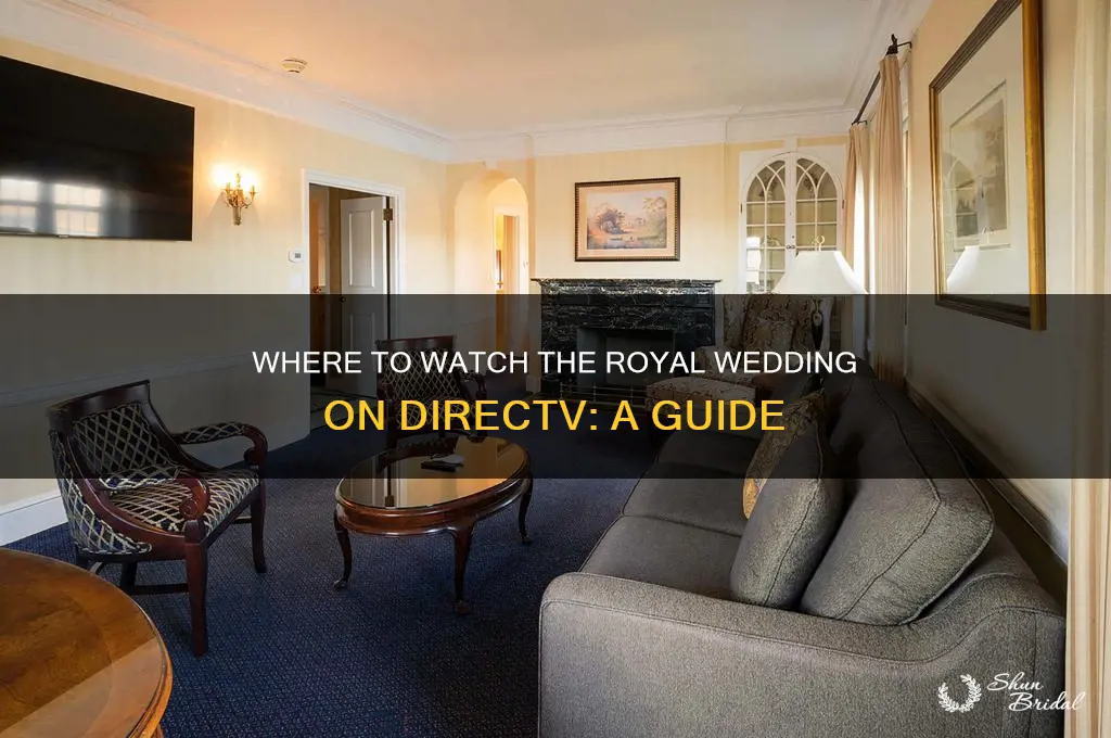 what channel royal wedding directv