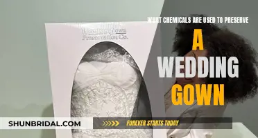 Preserving Your Wedding Gown: Chemicals to Use
