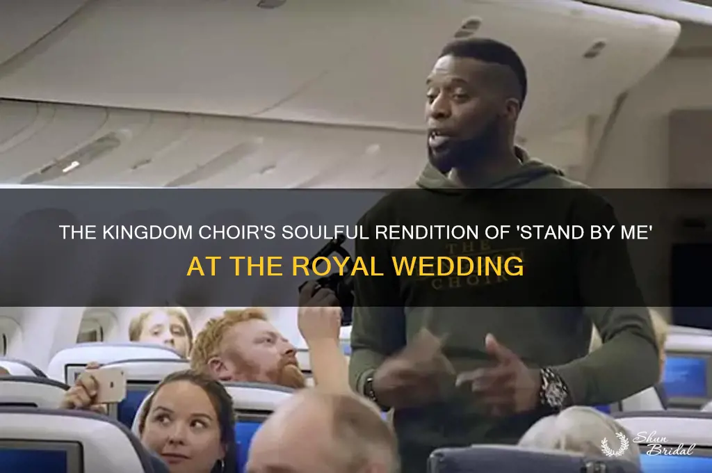 what choir sang stand by me at the royal wedding