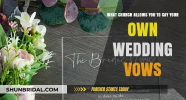 Personalized Wedding Vows: Which Churches Allow Couples to Write Their Own?