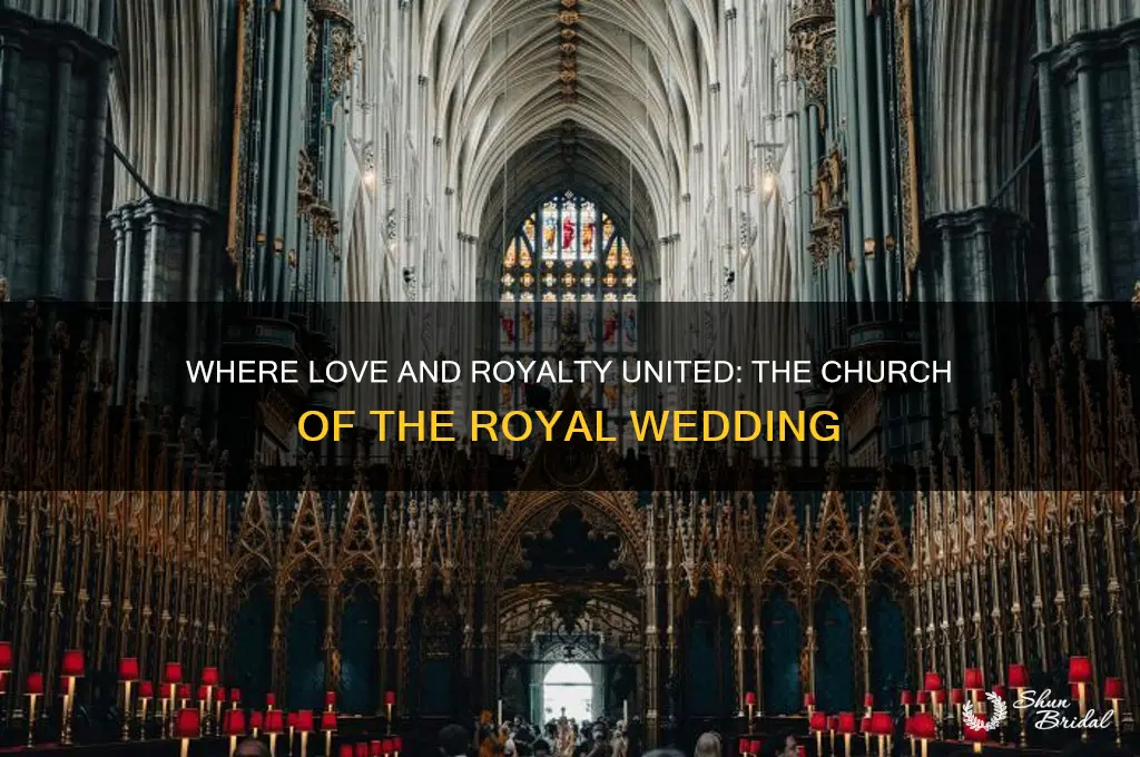 what church hosted the royal wedding