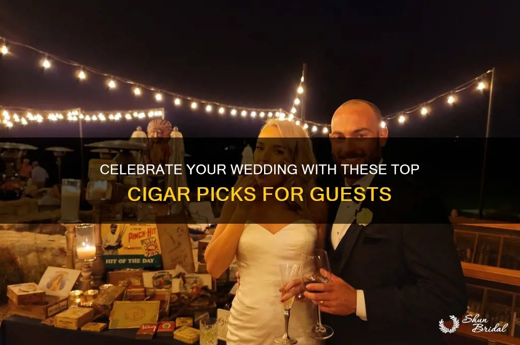 what cigars to buy for wedding
