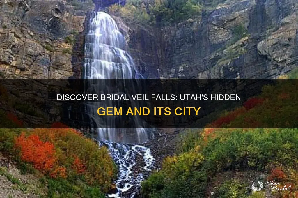 what city in utah is bridal veil falls in