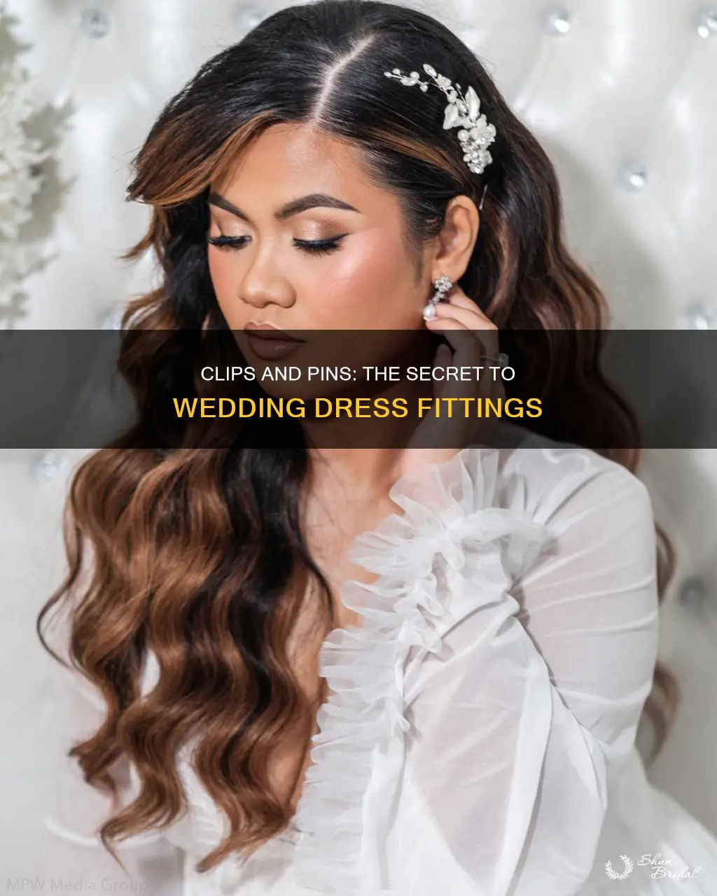 what clips are used in wedding dress trial