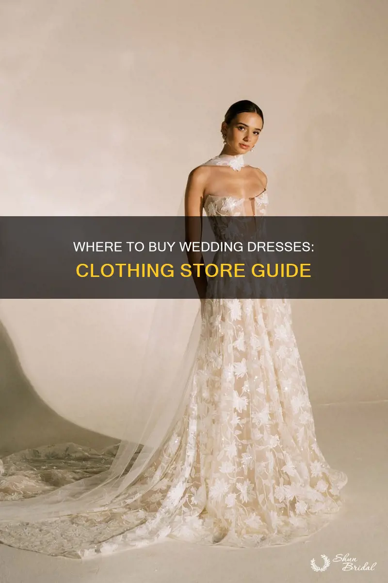 what clothing stores sell wedding dresses