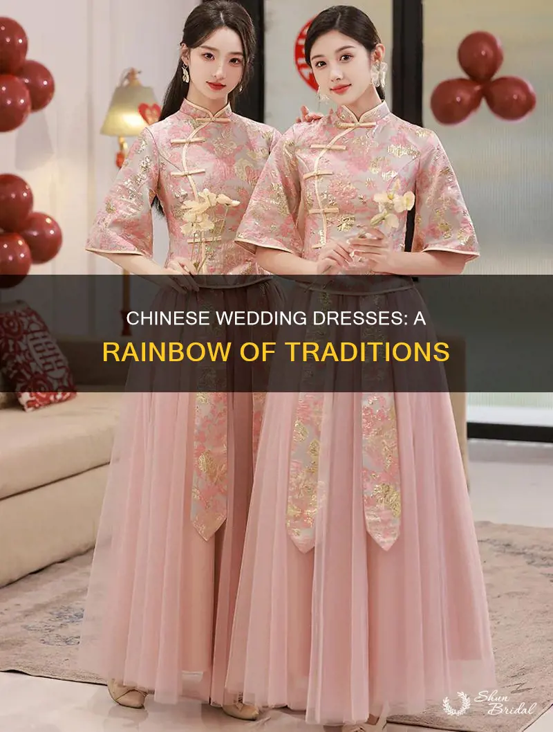what color are chinese wedding dresses