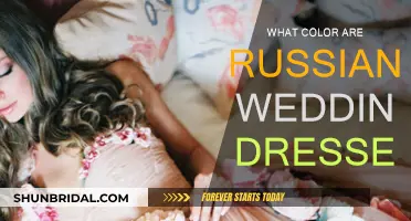 Russian Wedding Dresses: Traditional Colors and Their Meanings