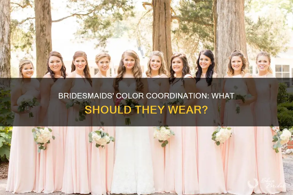 what color do bridesmaids wear