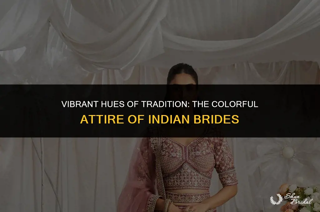 what color do indian brides wear