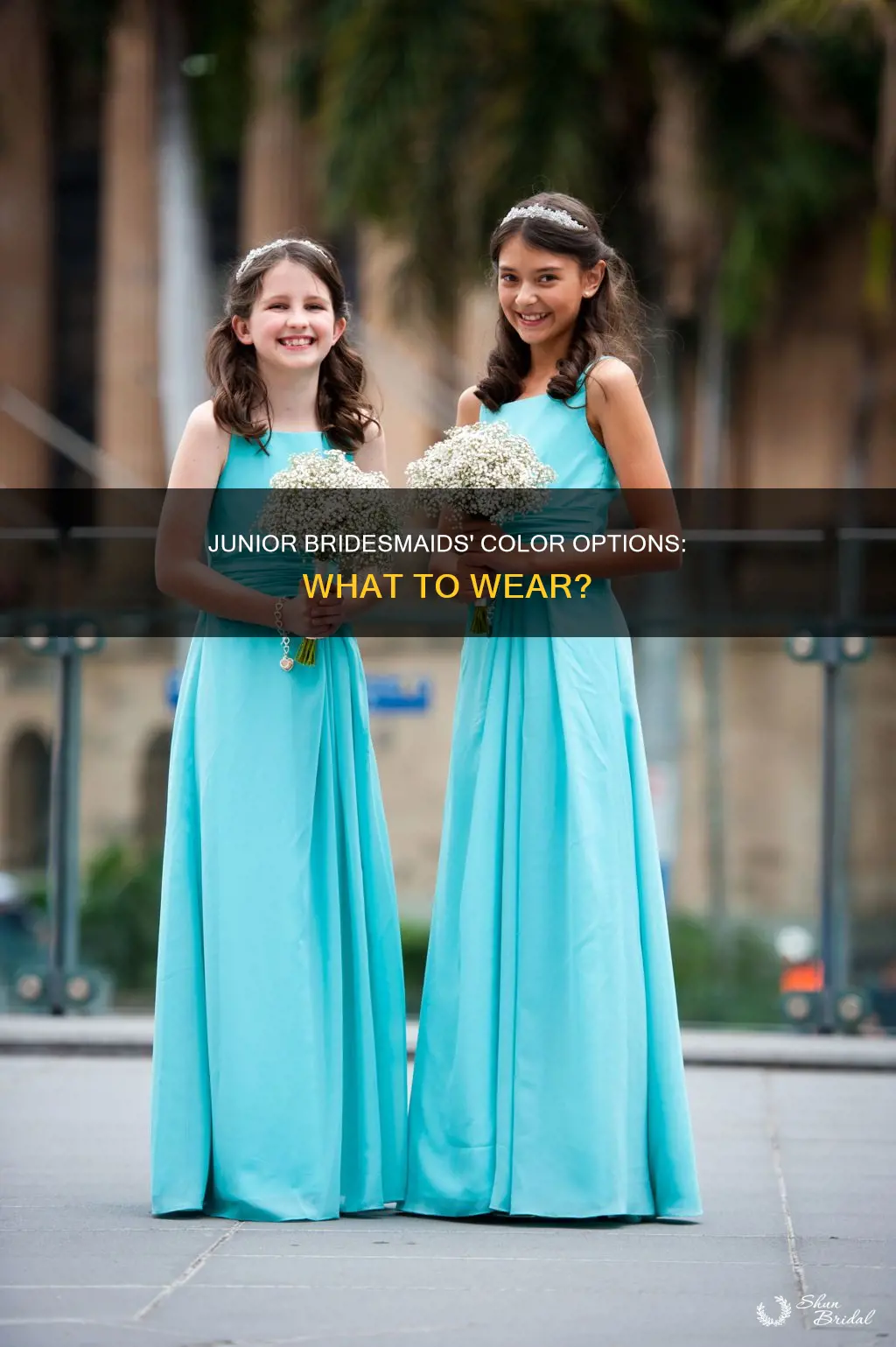 what color do junior bridesmaids wear